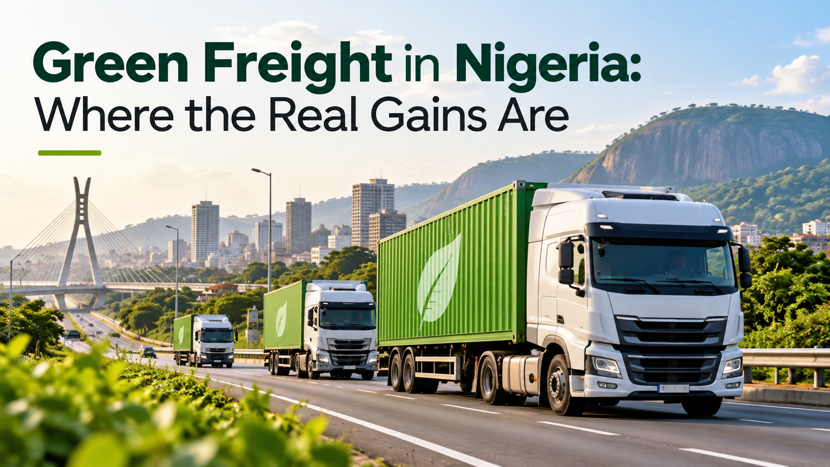 Green Freight in Nigeria: Where the Real Gains Are